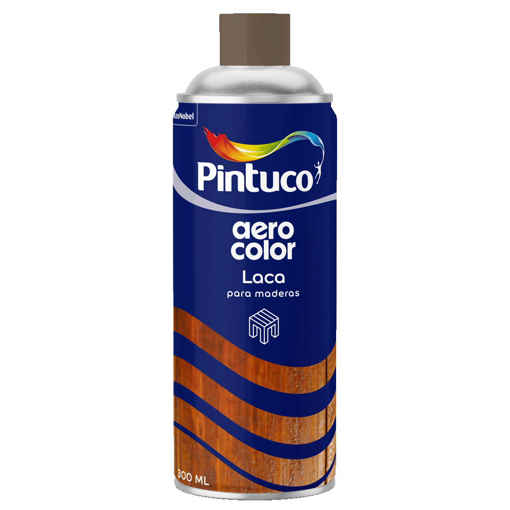 Pintura Laca para Madera en Aerosol Aerocolor 300ML