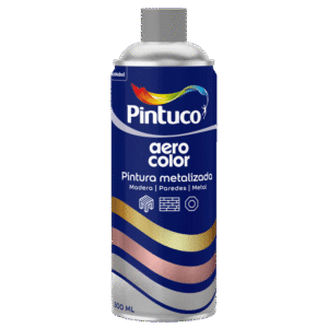 AEROSOLES AEROCOLOR METALIZADA BRILLANTE 300 ML