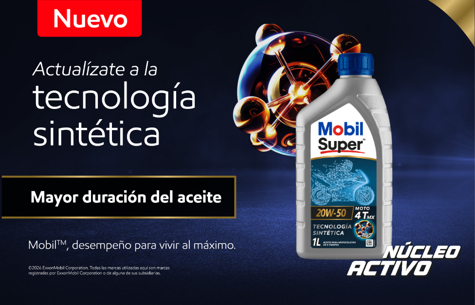 Nuevo Mobil™ Super MX 20W-50: tecnología sintética que llega lista para moverse